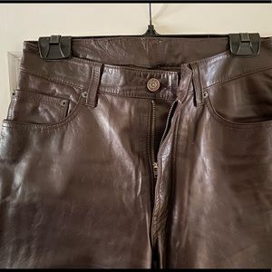 Natural leather from Gap. Waist 29 length 36